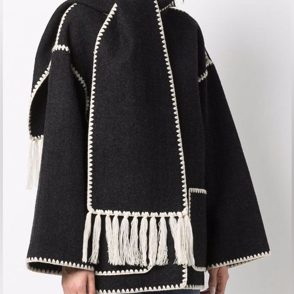 Toteme Scarf Coat - Picture 4 of 5